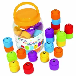 Learning Resources Rainbow Emotion Fidget Popper Classroom Set, Ages 3 and Up, Assorted Colors, 24 Pieces
