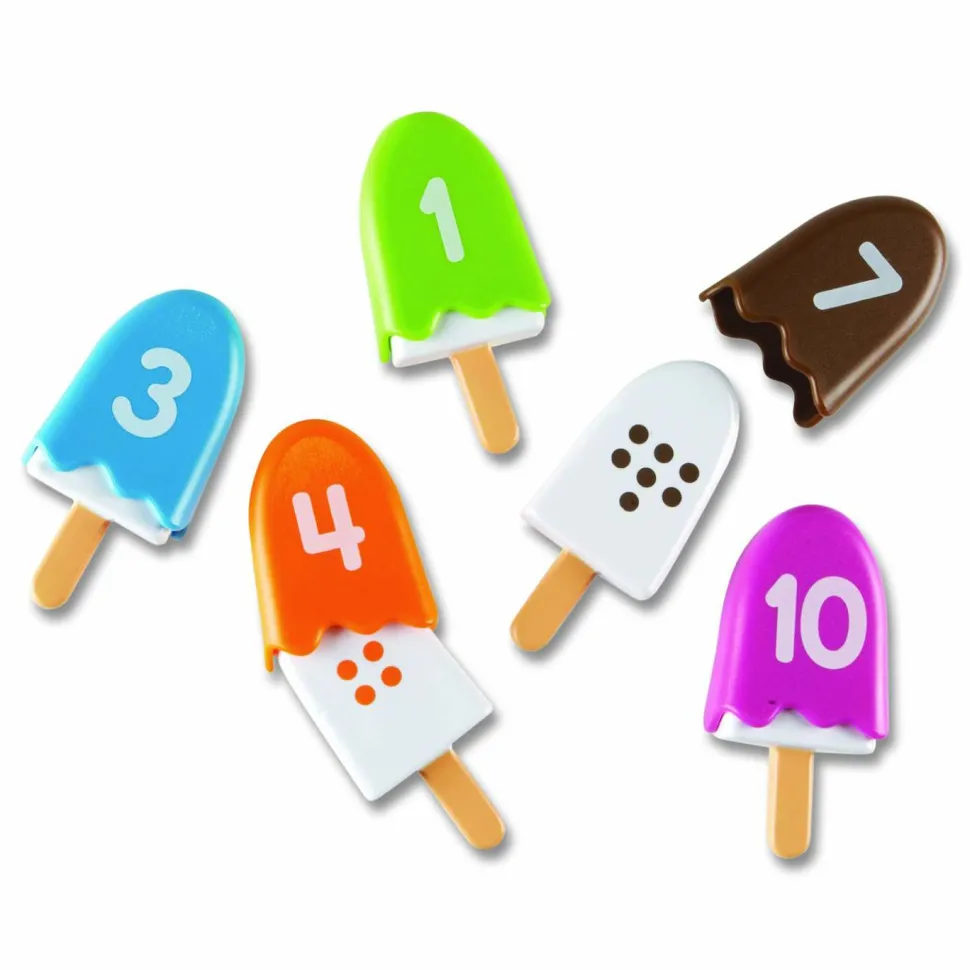 Learning Resources Smart Snacks Number Pops, Pre-K, 20 Pieces