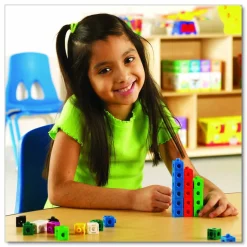 Learning Resources Snap Cubes, Grades K to 2, 500 Pieces