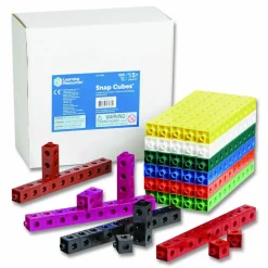 Learning Resources Snap Cubes, Grades K to 2, 500 Pieces