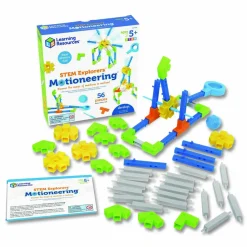 Learning Resources STEM Explorers Motioneering, Grades K to 2, 56 Pieces