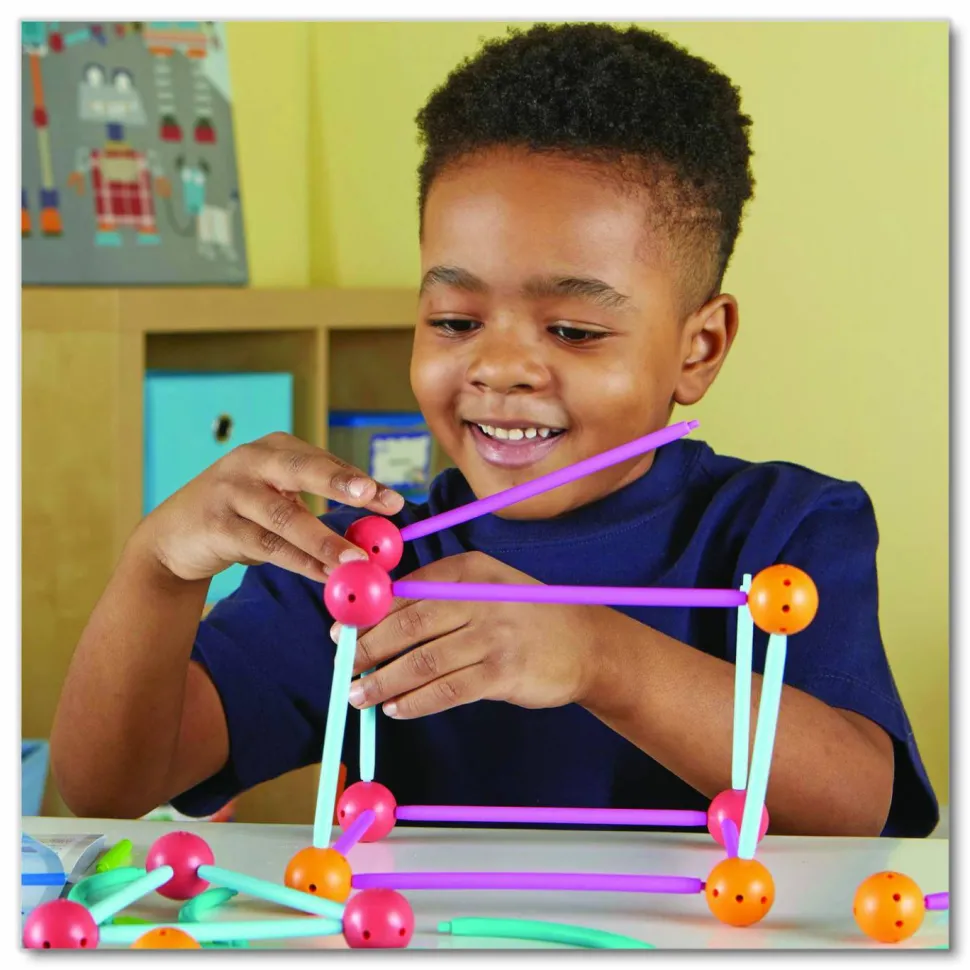 Learning Resources STEM Explorers Geomakers, Grades K to 2, 58 Pieces