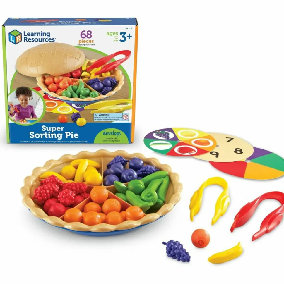 Learning Resources Super Sorting Pie, Pre-K - Grade 3