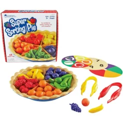 Learning Resources Super Sorting Pie, Pre-K - Grade 3