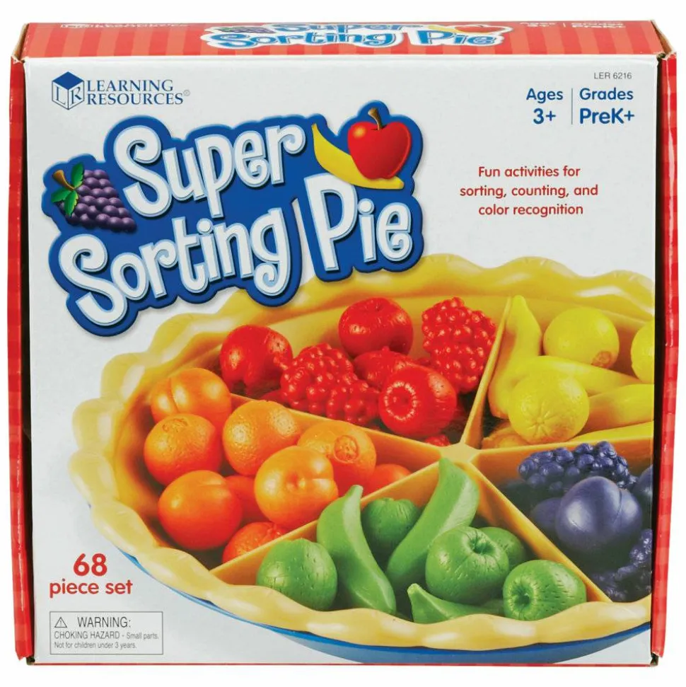 Learning Resources Super Sorting Pie, Pre-K - Grade 3