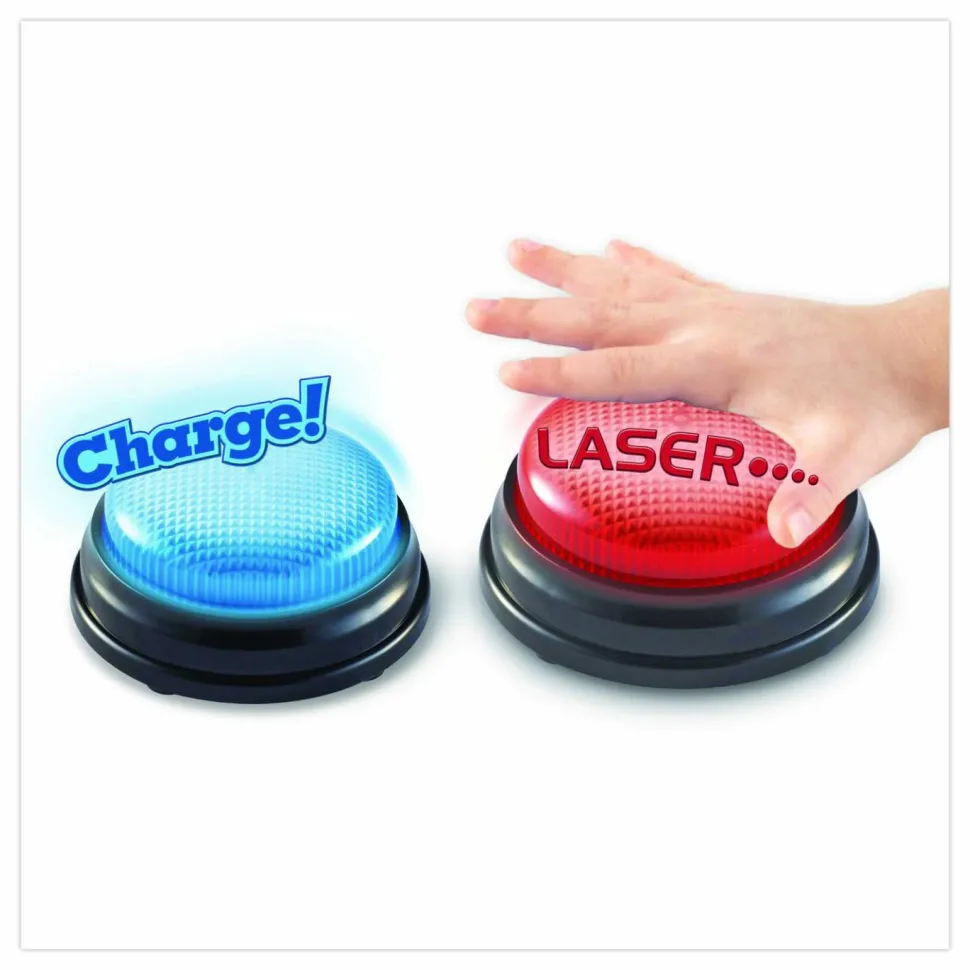 Learning Resources Team Answer Buzzers, Ages 3 and Up, 4 Buzzers