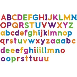 Learning Resources Upper/Lower Case Magnetic Letters - 82 Pieces - Lowercase Letters, Uppercase Letters Shape - 7725