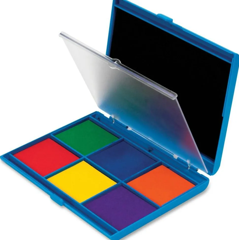 Learning Resources 7-Color Ink Stamp Pad, Ages 3 And Up