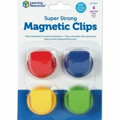 Learning Resources Super Strong Magnetic Clips Set - 1.5