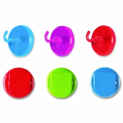Learning Resources Super Strong Magnetic Clips and Hooks, Small, 1.5