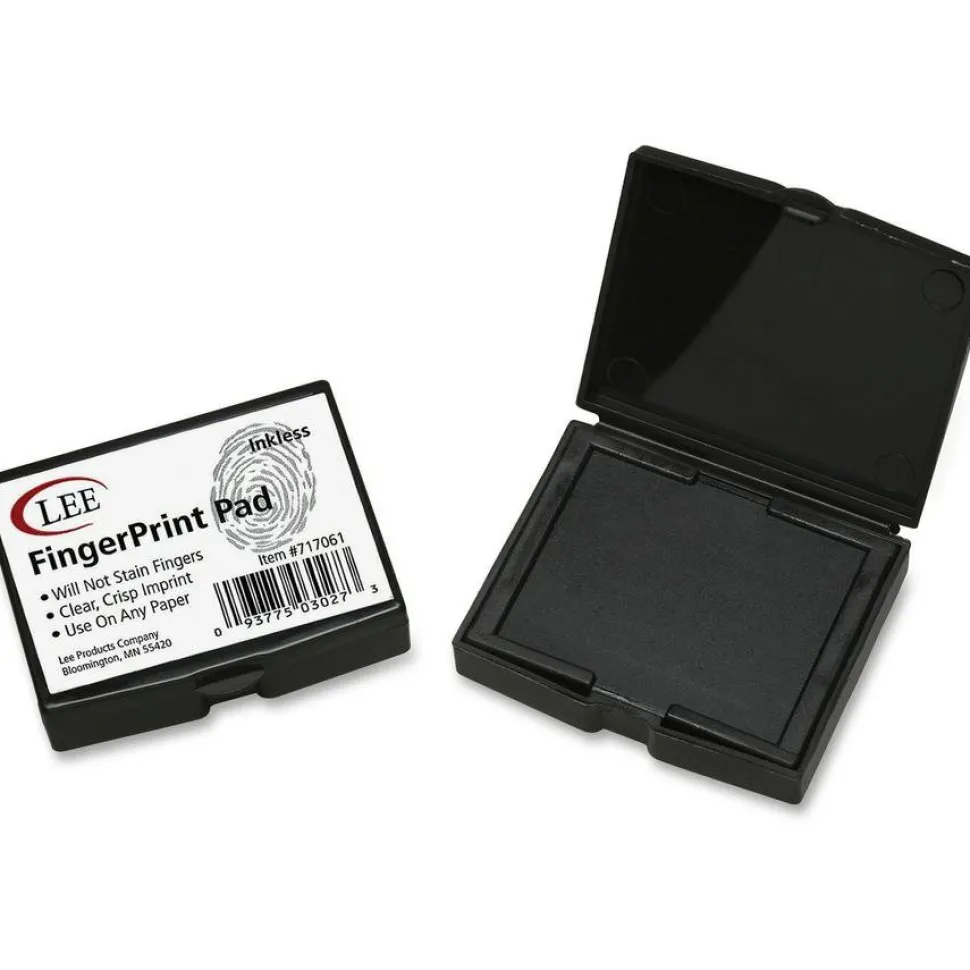 Lee Fingerprint Ink Pad, Black
