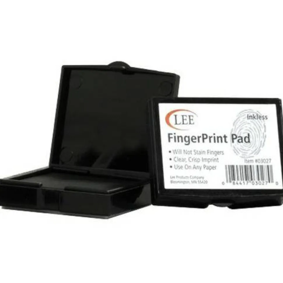 Lee Fingerprint Ink Pad, Black