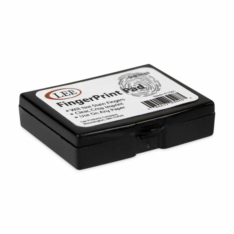 Lee Fingerprint Ink Pad, Black
