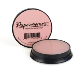 LEE Papercreme Fingertip Moistener - Light Pink - Greaseless - 3 / Pack