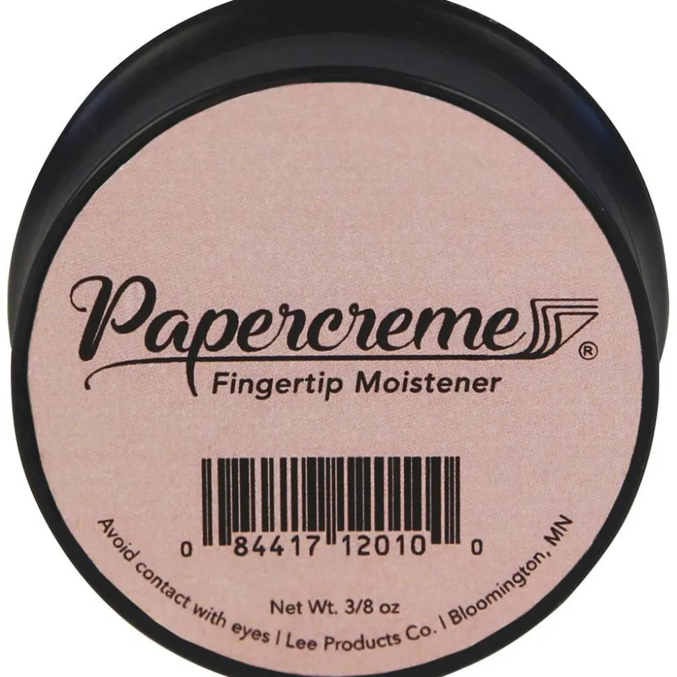 LEE Papercreme Fingertip Moistener - Light Pink - Greaseless - 3 / Pack