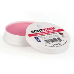 Lee Sortkwik Hygienic Fingertip Moistener, 50% Recycled, 1.75 Oz, Pink, Pack Of 2