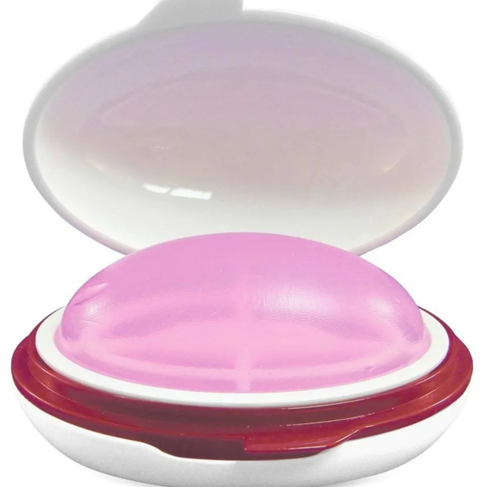 Lee Sortkwik Hygienic Fingertip Moistener, Ergo-Style, 1.5 Oz, Pink