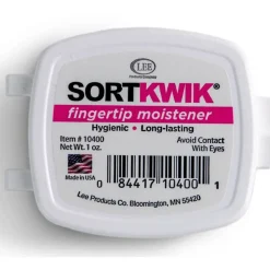 Lee Sortkwik Hygienic Fingertip Moistener, 50% Recycled, 1 Oz, Pink