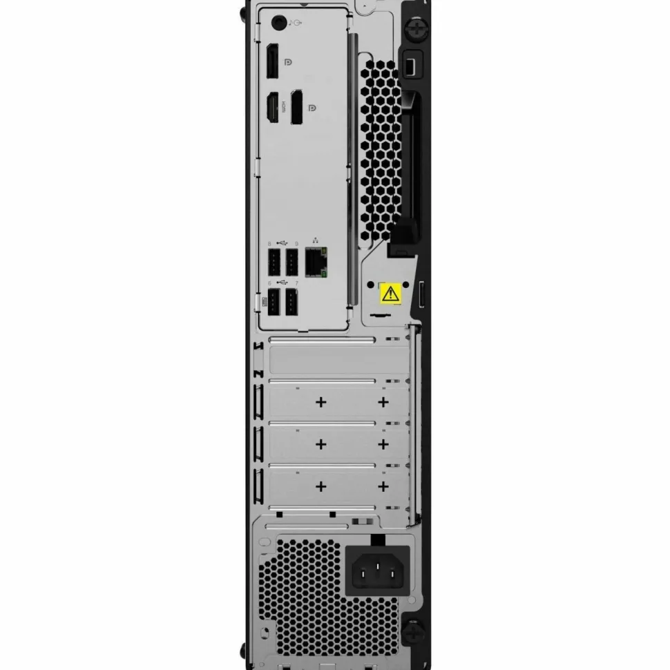 Lenovo ThinkCentre M75s Gen 5 12TA000KUS Desktop Computer - AMD Ryzen 7 PRO 8700G - 16 GB - 512 GB SSD - Small Form Factor - Black