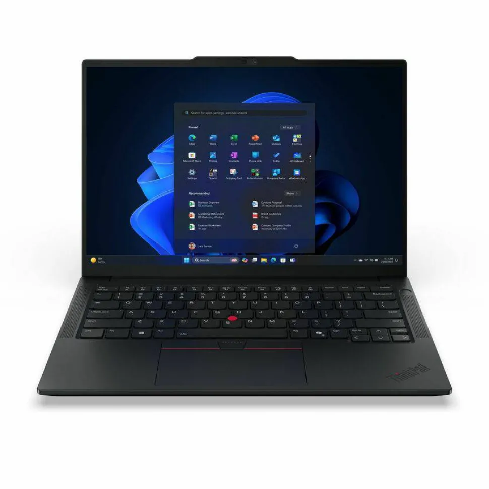 Lenovo ThinkPad E14 Gen 7 21SX003DUS 14" Notebook - WUXGA - 60 Hz - Intel Core Ultra 5 225U - 16 GB - 256 GB SSD - English Keyboard - Black