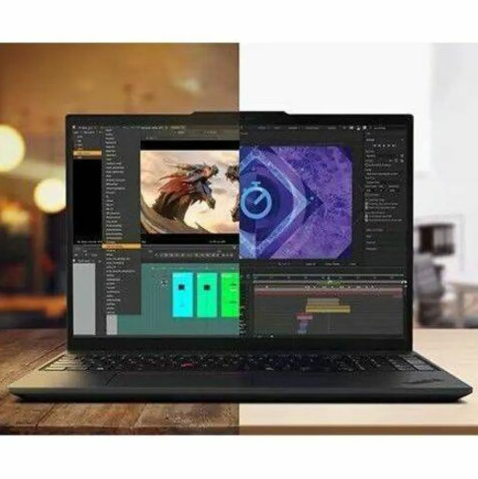 Lenovo ThinkPad P16s Gen 4 21QR001QUS 16" Copilot+ PC Mobile Workstation - WUXGA - AMD Ryzen AI 7 PRO 350 - 32 GB - 512 GB SSD - English Keyboard - Black