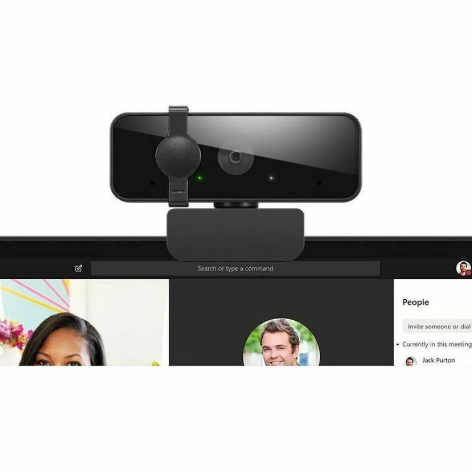 Lenovo Essential Webcam - 30 fps - Black - USB 2.0 Type A - 1 Pack(s)