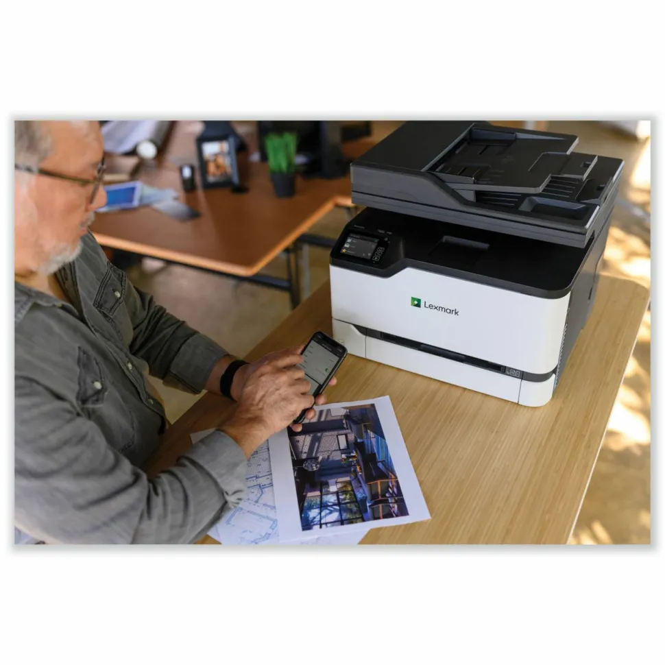 Lexmark CX331adwe Multifunction Color Laser Printer, Copy/Fax/Print/Scan