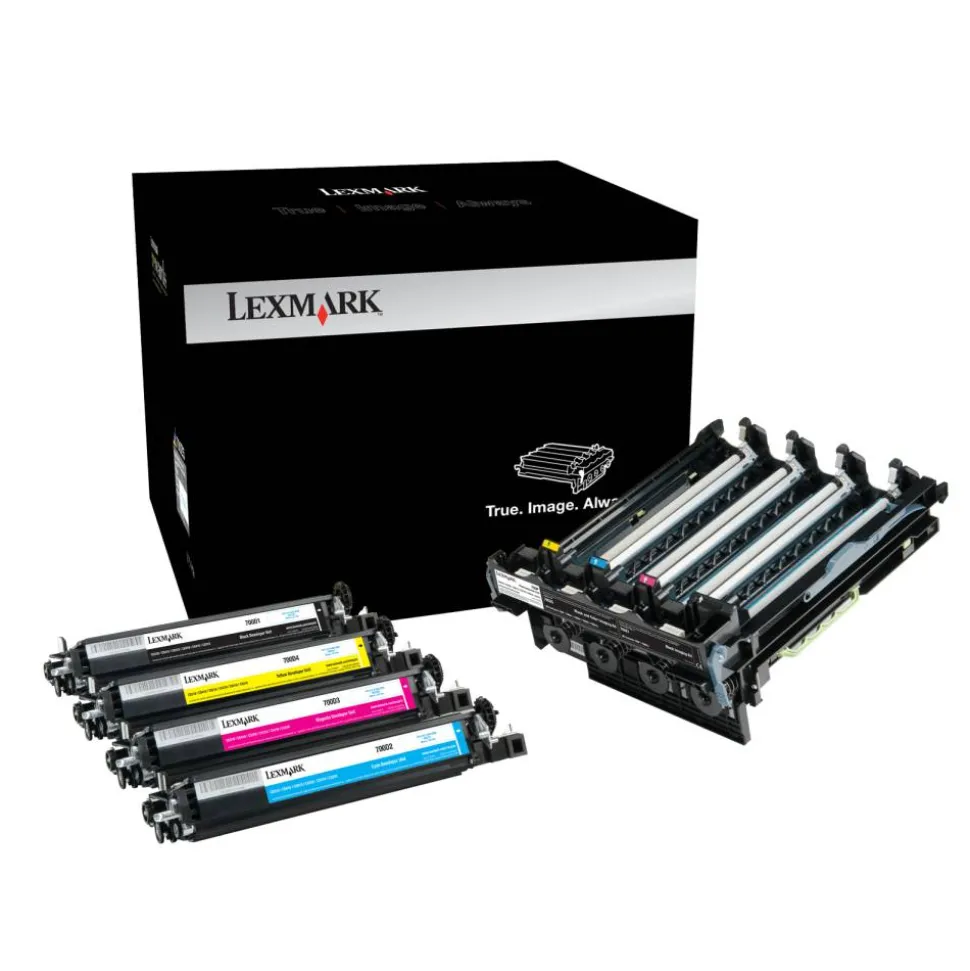 Lexmark 70C0Z50 High-Yield Black/Color Imaging Kit