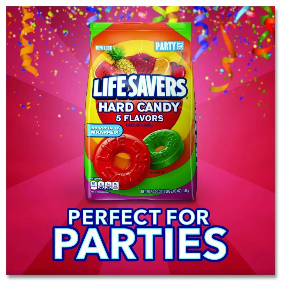 LifeSavers Hard Candy, Original Five Flavors, 50 oz Bag