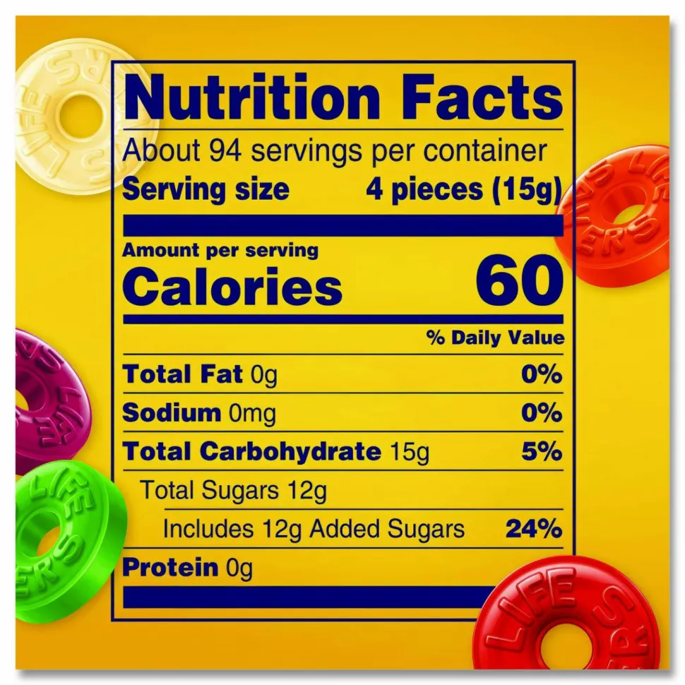 LifeSavers Hard Candy, Original Five Flavors, 50 oz Bag