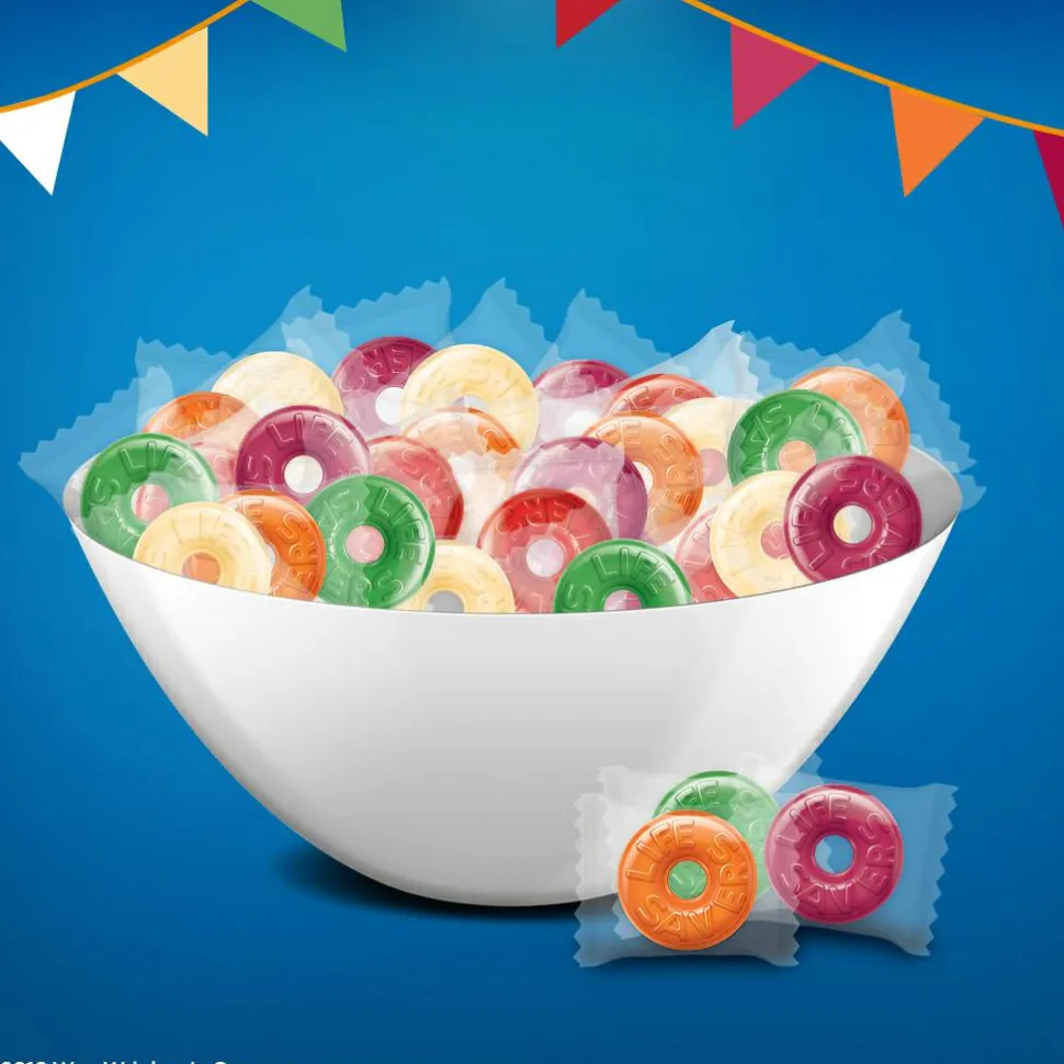 LifeSavers Hard Candy, Original Five Flavors, 6.25 oz Bag