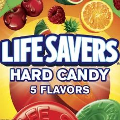 LifeSavers Hard Candy, Original Five Flavors, 6.25 oz Bag