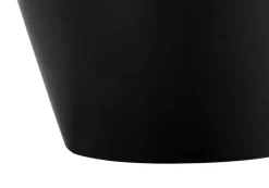 Lighting, 17"H, Table Lamp, Black Ceramic, Ivory / Cream Shade, Transitional