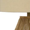 Lighting, 22"H, Table Lamp, Brown Rope, Beige Shade, Transitional