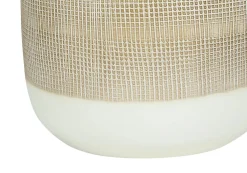 Lighting, 27"H, Table Lamp, Cream Ceramic, Beige Shade, Contemporary