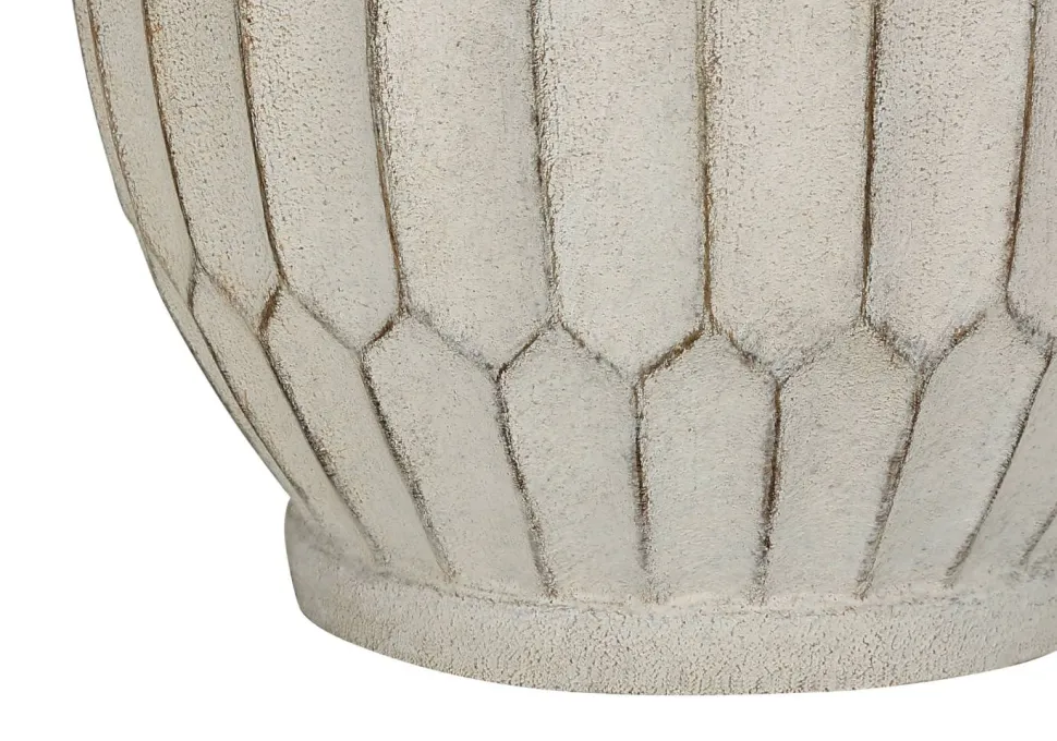 Lighting, 24"H, Table Lamp, Cream Resin, Ivory / Cream Shade, Transitional