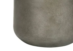 Lighting, 24"H, Table Lamp, Grey Concrete, Beige Shade, Contemporary