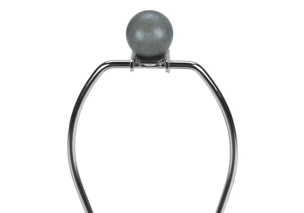 Lighting, 24"H, Table Lamp, Grey Concrete, Beige Shade, Contemporary