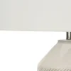 Lighting, 33"H, Table Lamp, Ivory / Cream Shade, Cream Ceramic, Contemporary