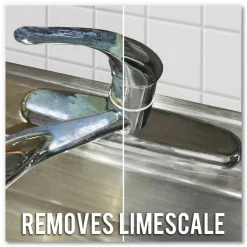 LIME-A-WAY Lime, Calcium and Rust Remover, 28 oz Flip-Top Bottle, 6/Carton