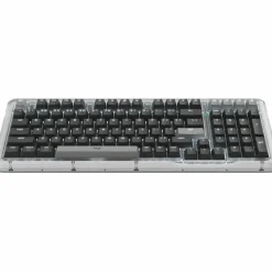 Logitech Alto Keys K98M Wireless Mechanical Keyboard, Customizable Keyboard with Vibration Absorbing Gasket, Backlit Keys, Graphite