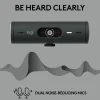 Logitech Brio 505 Full HD Webcam, TAA Compliant, Auto-Framing, Show Mode, Dual Noise Reduction Mics, Privacy Shutter