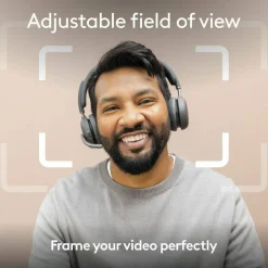 Logitech Brio 4K Webcam for Business, biometrics login with Windows Hello, Works with Microsoft Teams, Zoom, Google Meet, PC/Mac