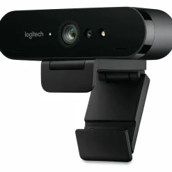 Logitech Brio 4K Webcam for Business, biometrics login with Windows Hello, Works with Microsoft Teams, Zoom, Google Meet, PC/Mac