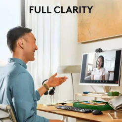 Logitech Brio 100 2.0-Megapixel Webcam, 1.26