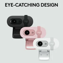 Logitech Brio 100 2.0-Megapixel Webcam, 1.26