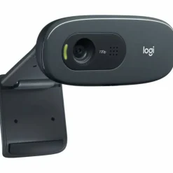 Logitech C270 HD Webcam with Noise-Reducing Mics for Video Calls