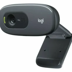 Logitech C270 HD Webcam with Noise-Reducing Mics for Video Calls