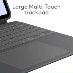 Logitech Combo Touch iPad Pro 13-inch (M4 & M5)(2024 & 2025) Keyboard Case, Graphite