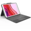 Logitech Combo Touch Keyboard/Cover Case iPad (7th Generation), iPad (9th Generation), iPad (8th Generation) Tablet - Graphite